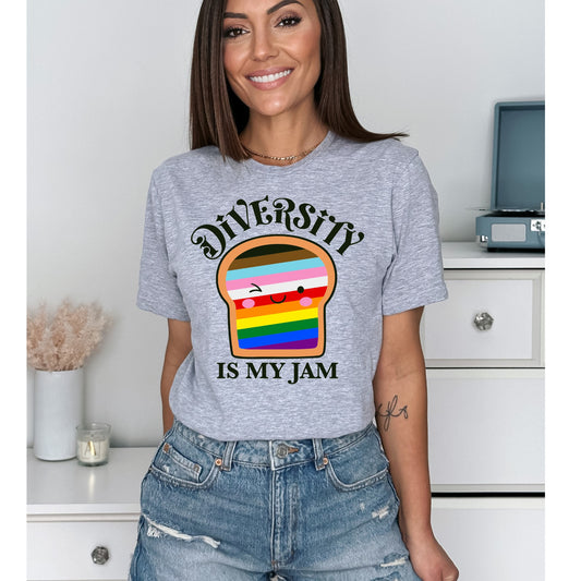 Diversity Is My Jam Graphic Tee