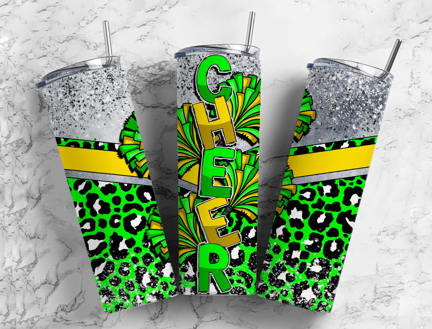 Cheerleader Completed 20oz Skinny Tumbler