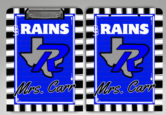 Rains Wildcats Clipboard