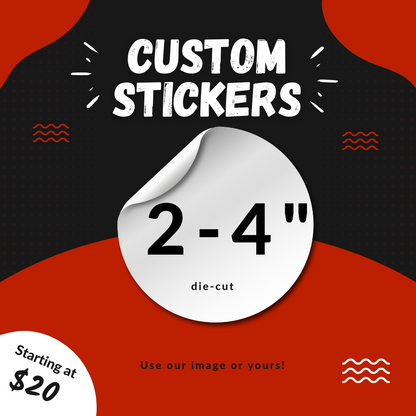 Custom Die Cut Vinyl Stickers