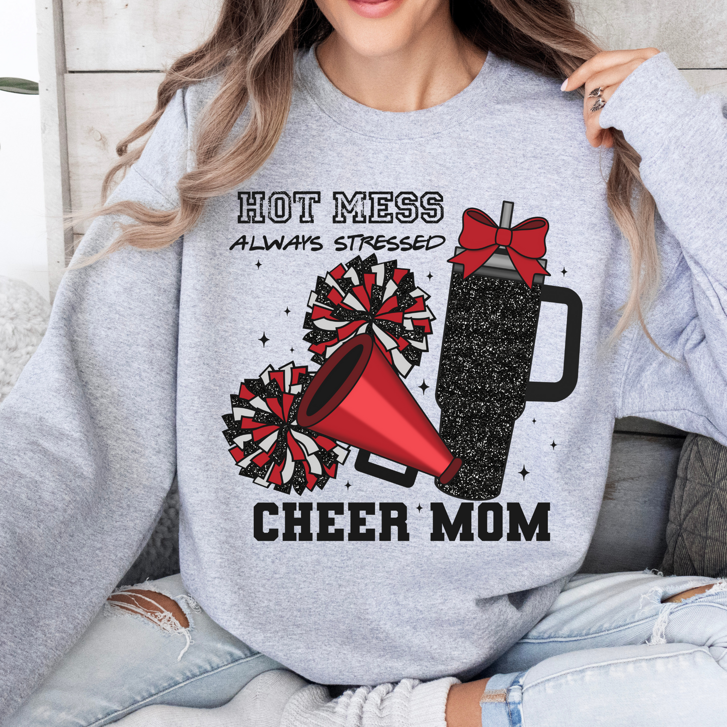 Cheer Mom DTF Transfer