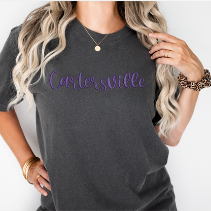 Cartersville 3D Puff Embroidered CC Short Sleeve/Sweatshirt