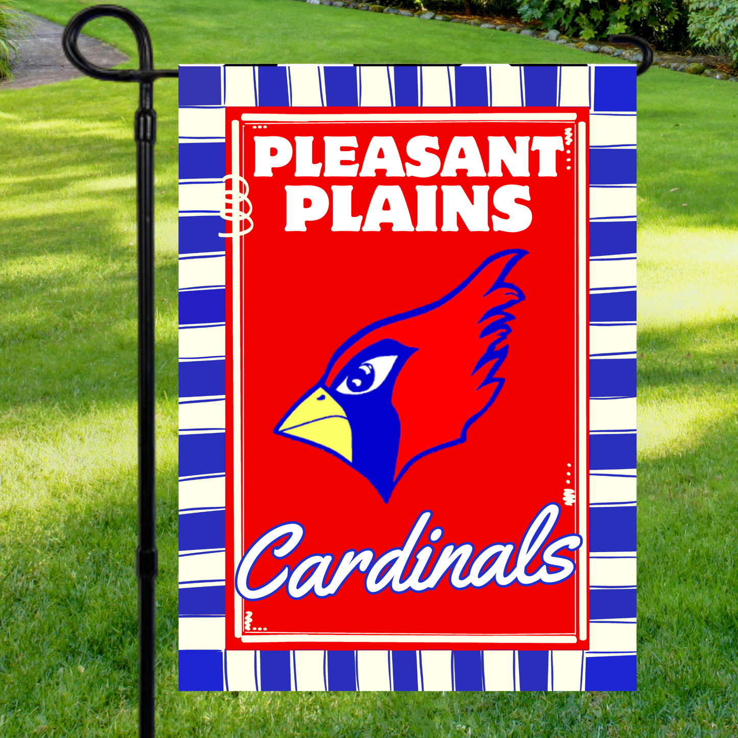 Pleasant Plains Garden Flag