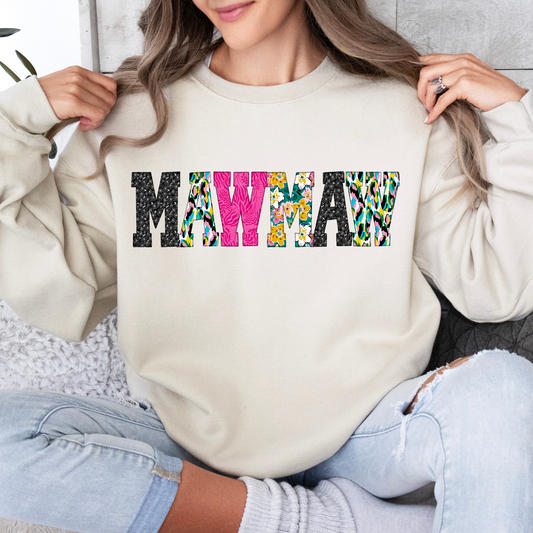 Mawmaw Bright Graphic Tee