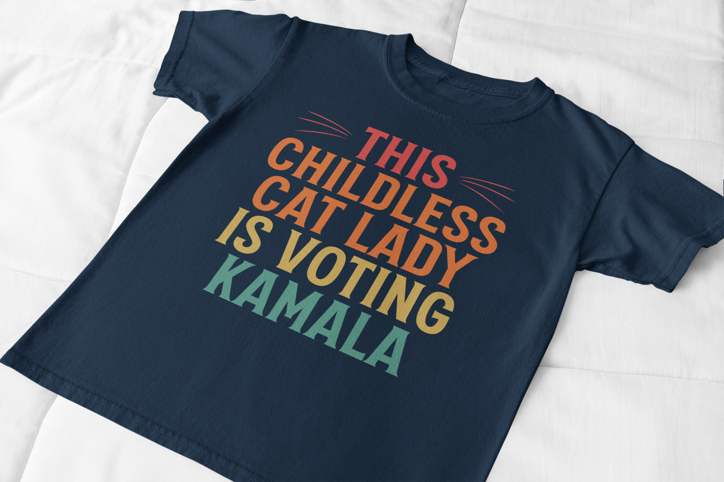 This Childless Cat Lady is Voting Kamala Graphic Tee