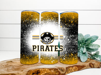 Pirates Completed 20oz Skinny Tumbler