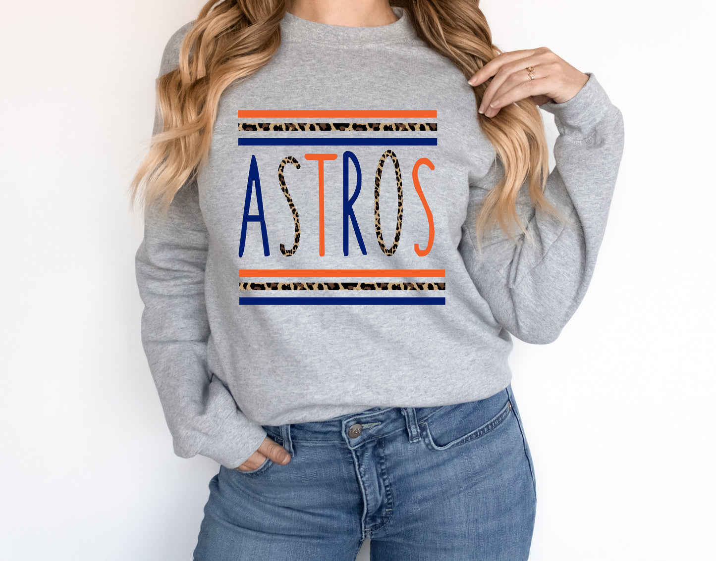 Astros Skinny Mascot Graphic Tee