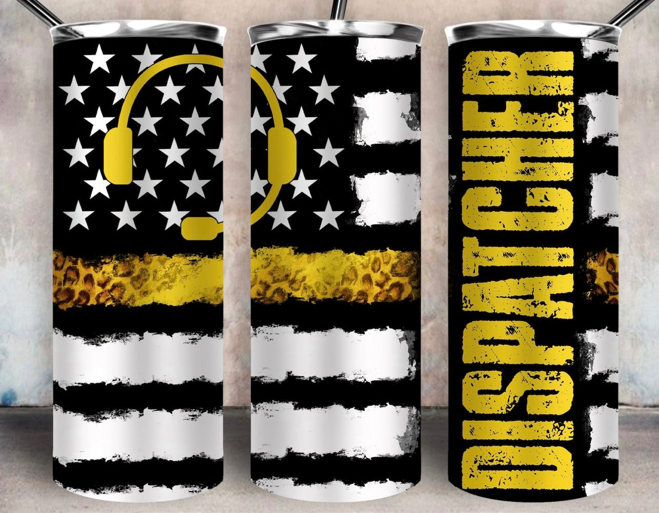 Dispatcher Completed 20oz Skinny Tumbler