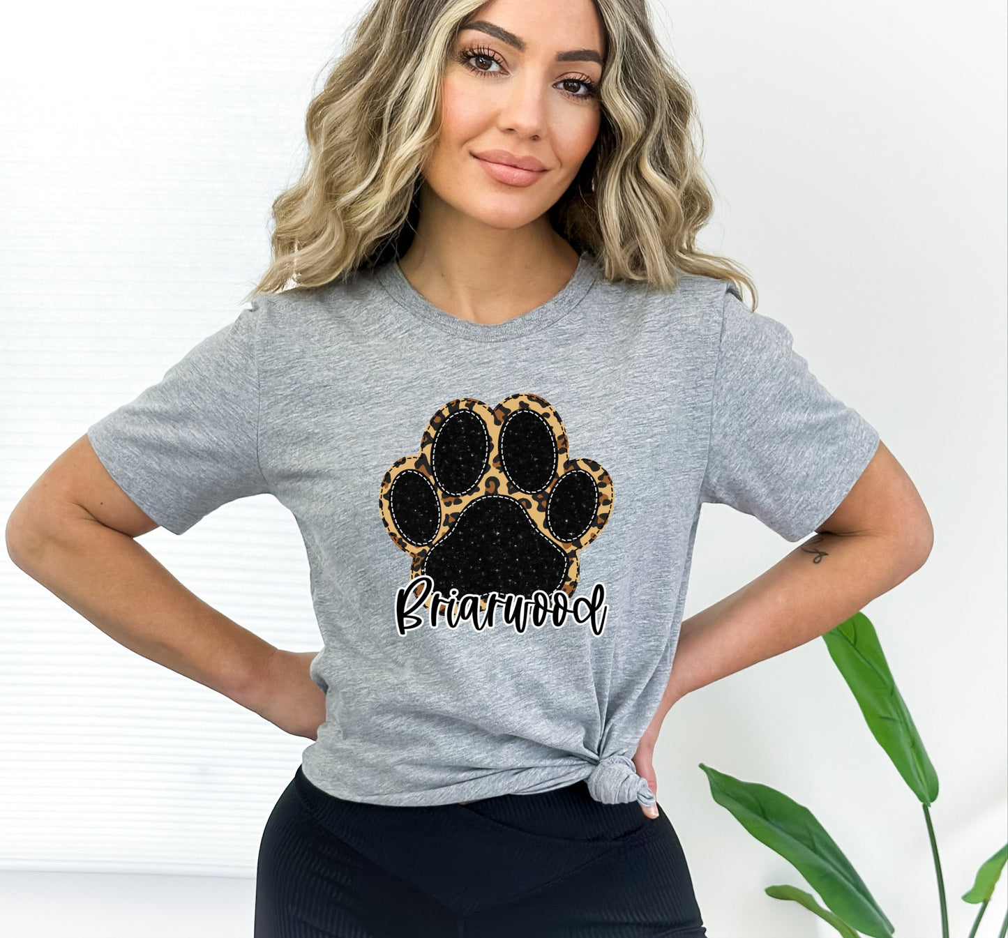 Briarwood Pawprint Graphic Tee