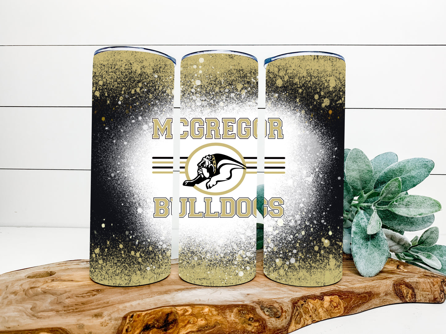 McGregor Bulldogs Completed 20oz Skinny Tumbler