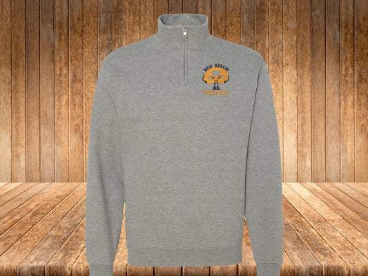 New Berlin Pretzels Embroidered Quarter Zip Unisex Fleece