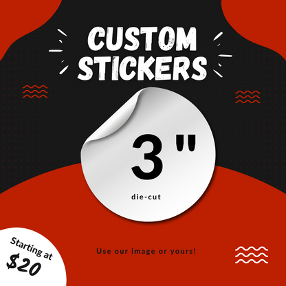 Custom Die Cut Vinyl Stickers