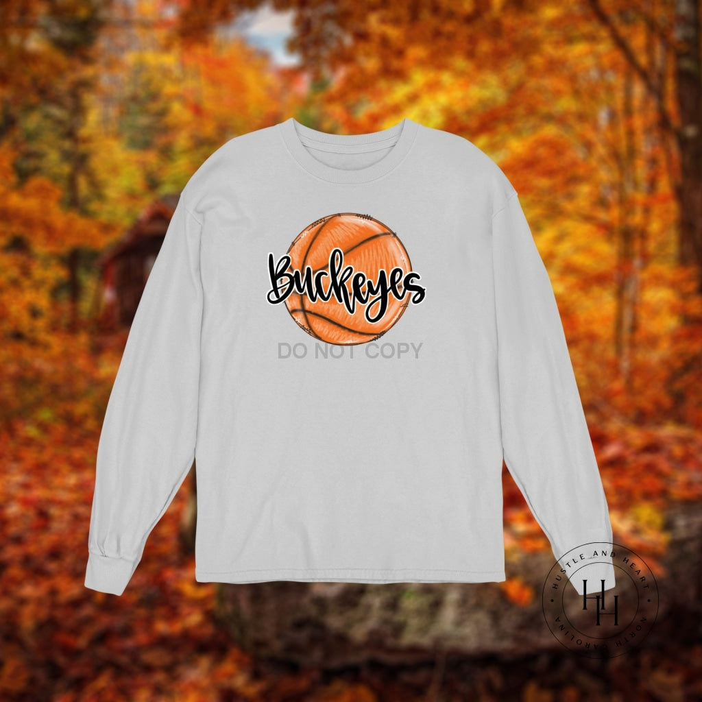 Basketball Team Name Long Sleeve - A-D Shirt