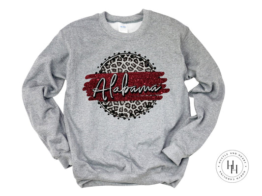 Alabama Burgundy And Grey Shirt