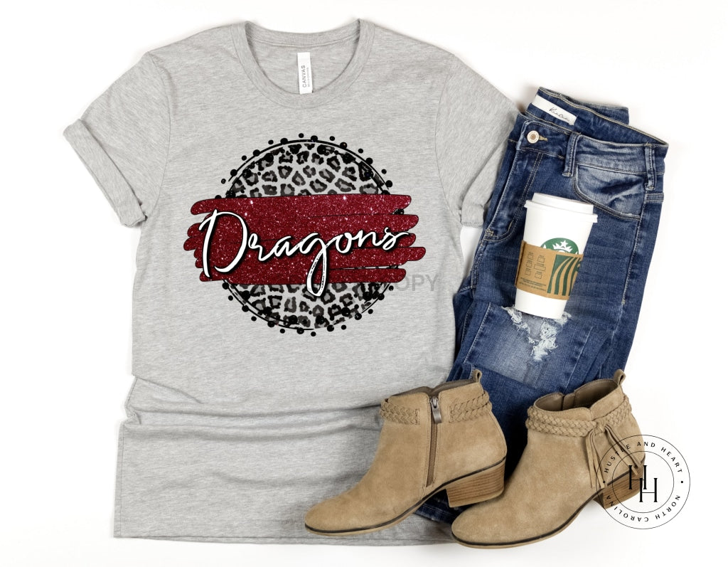 Dragons Maroon Shirt