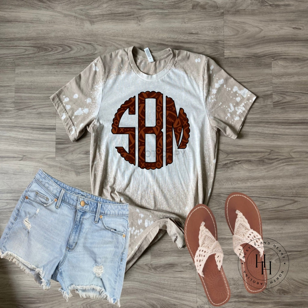 Monogram Graphic Tee Shirt