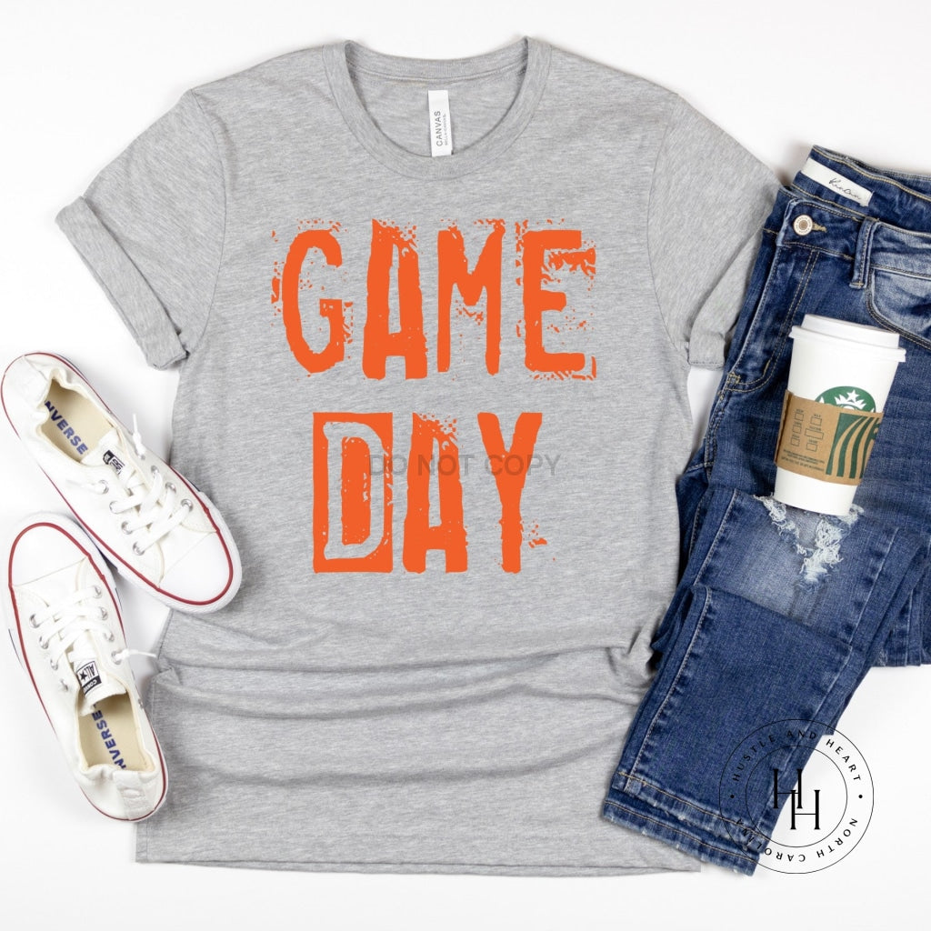 Game Day Orange Burnbook Graphic Tee Dtg