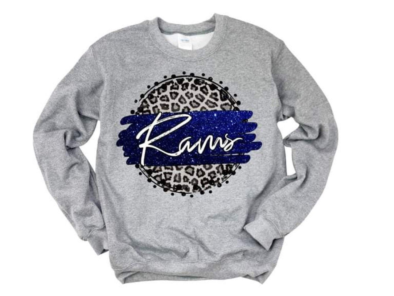 Rams Royal Blue And White - Rts Shirt