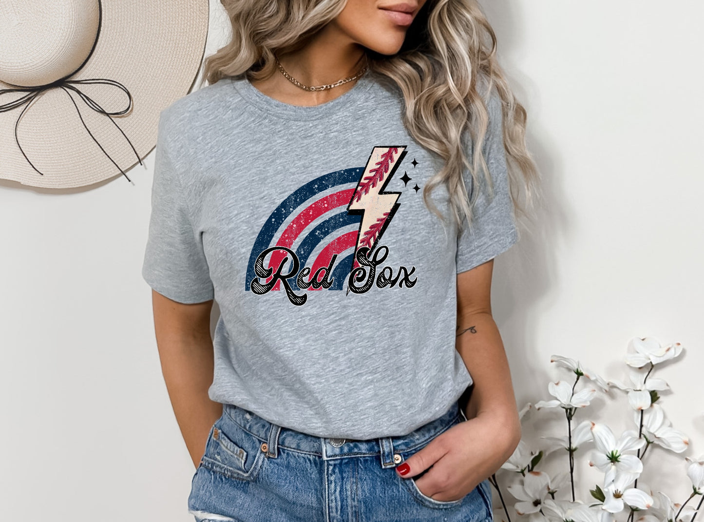 Red Sox Baseball Graphic Tee