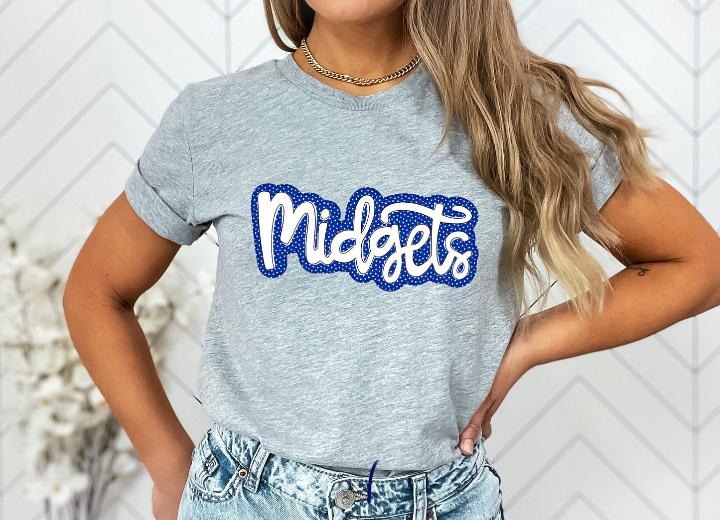 Midgets Faux Applique