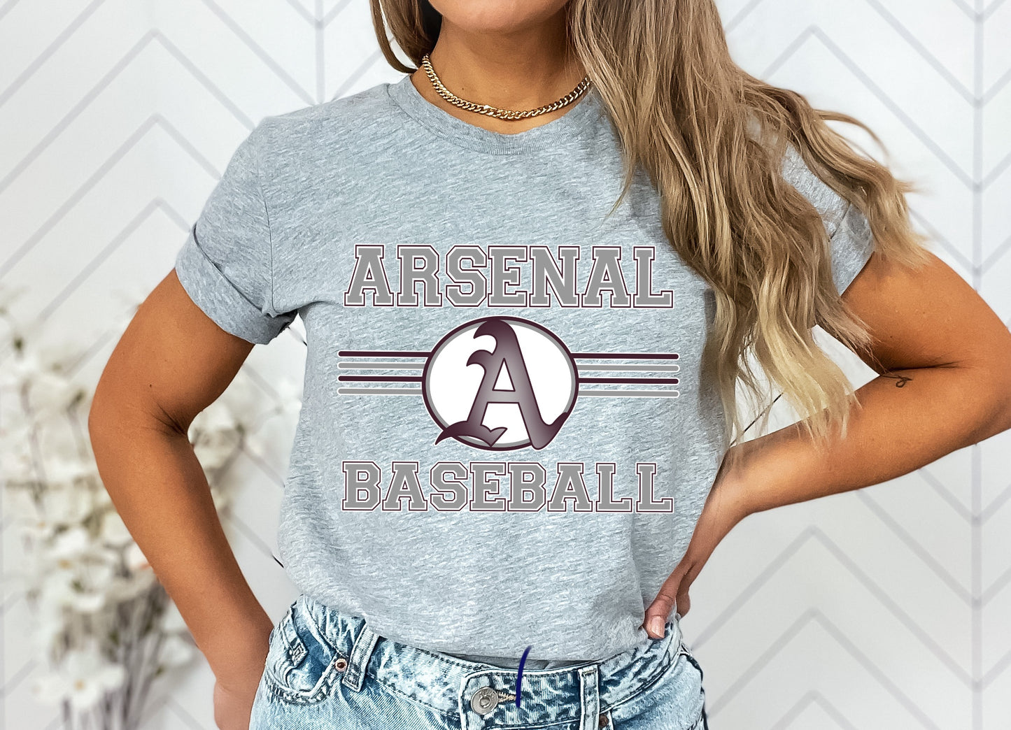 Arsenal Baseball Graphic Tee