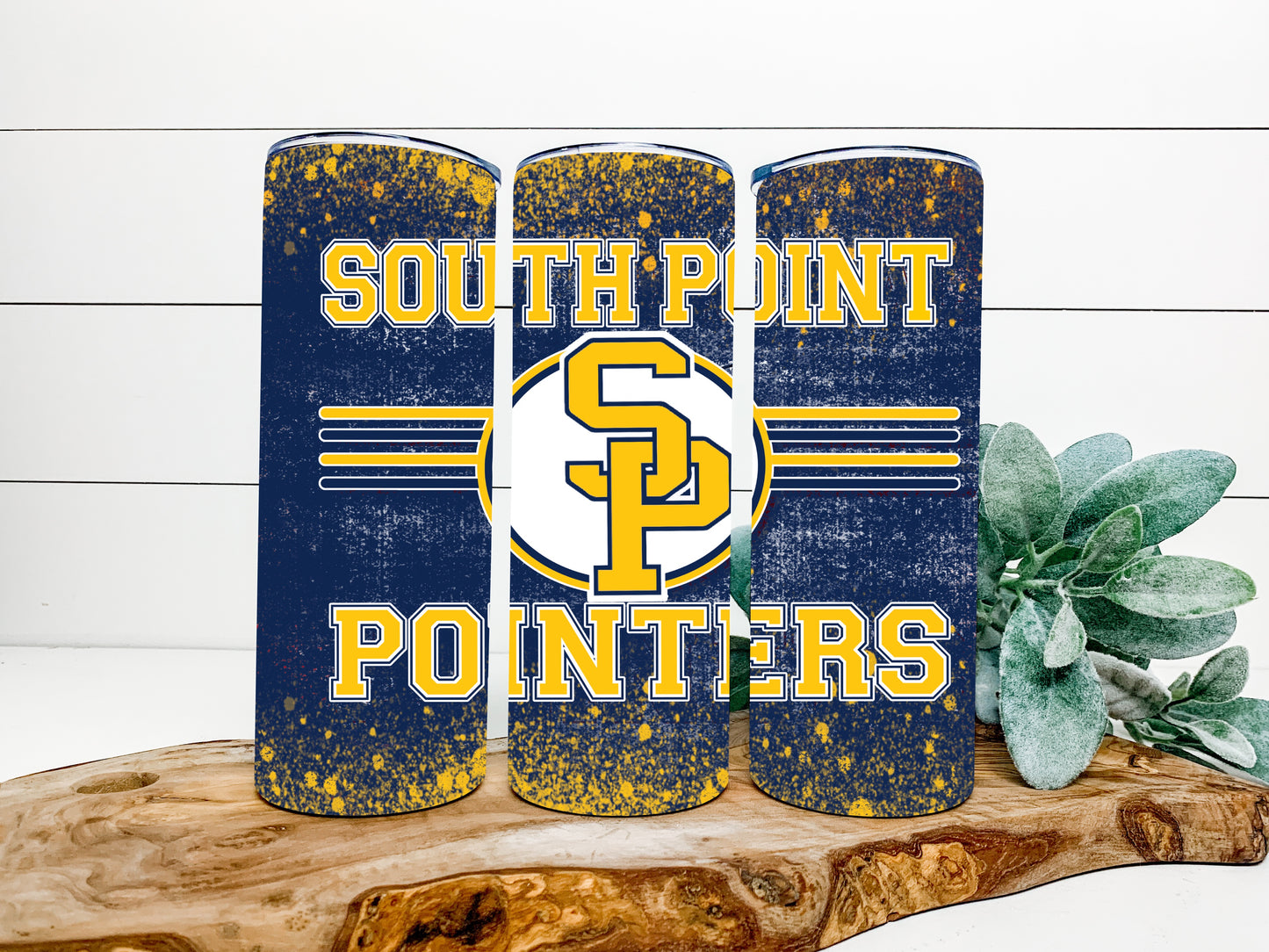 South Point Pointers Completed 20oz Skinny Tumbler