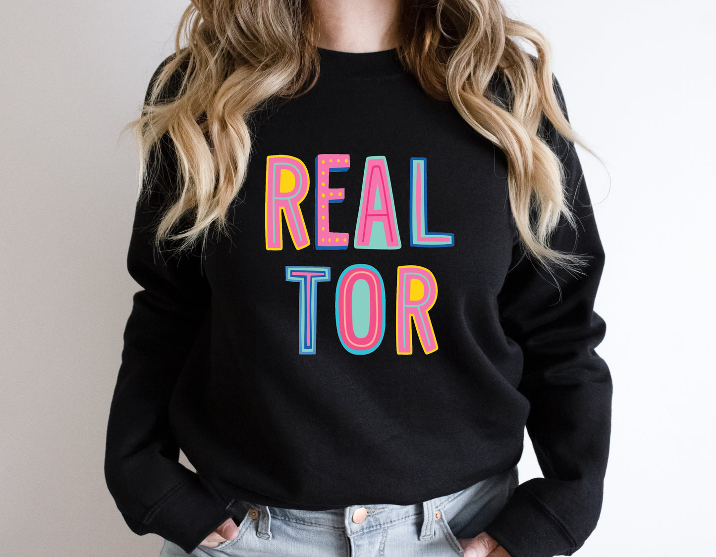 Realtor Colorful Graphic Tee