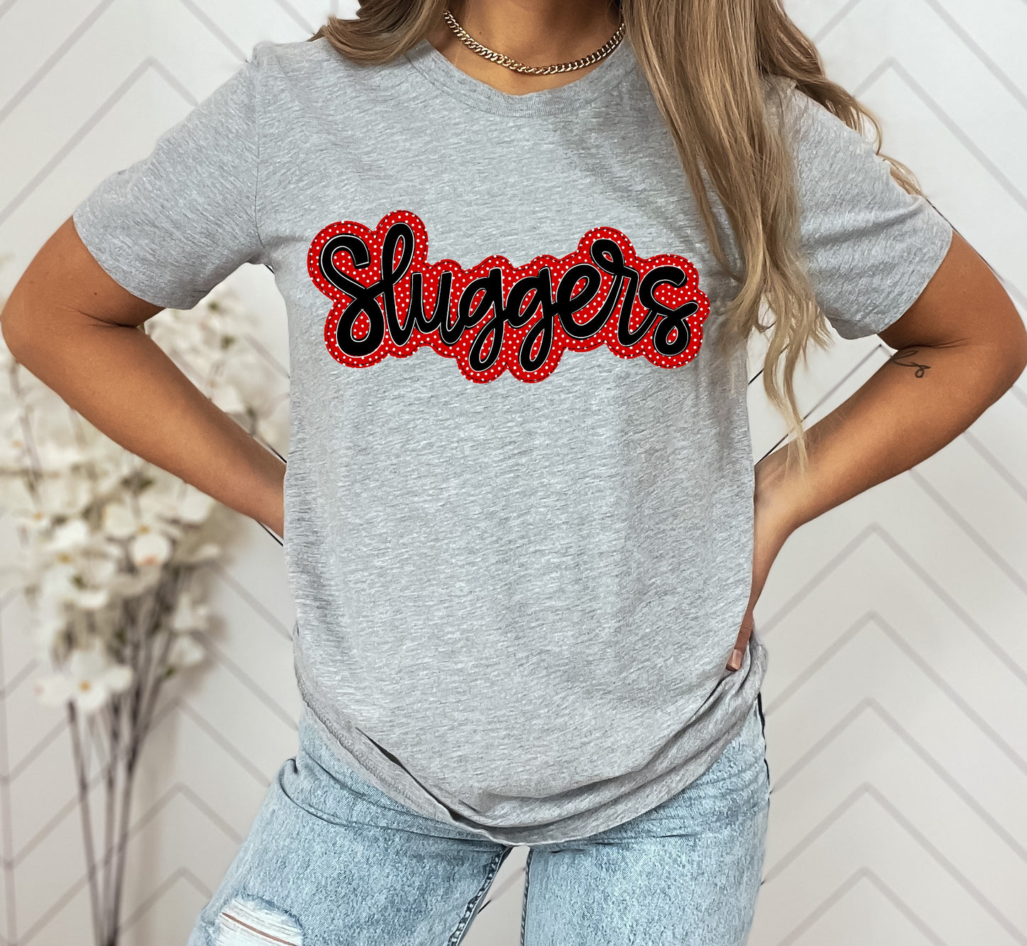 Sluggers Faux Applique