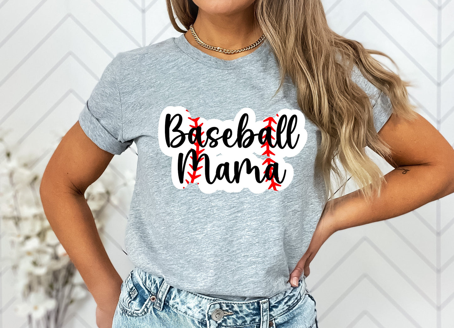 Baseball Mama Graphic Tee