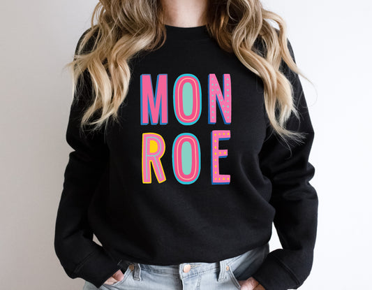 Monroe Colorful Graphic Tee