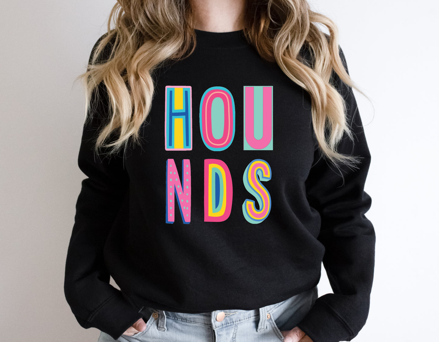 Hounds Colorful Graphic Tee