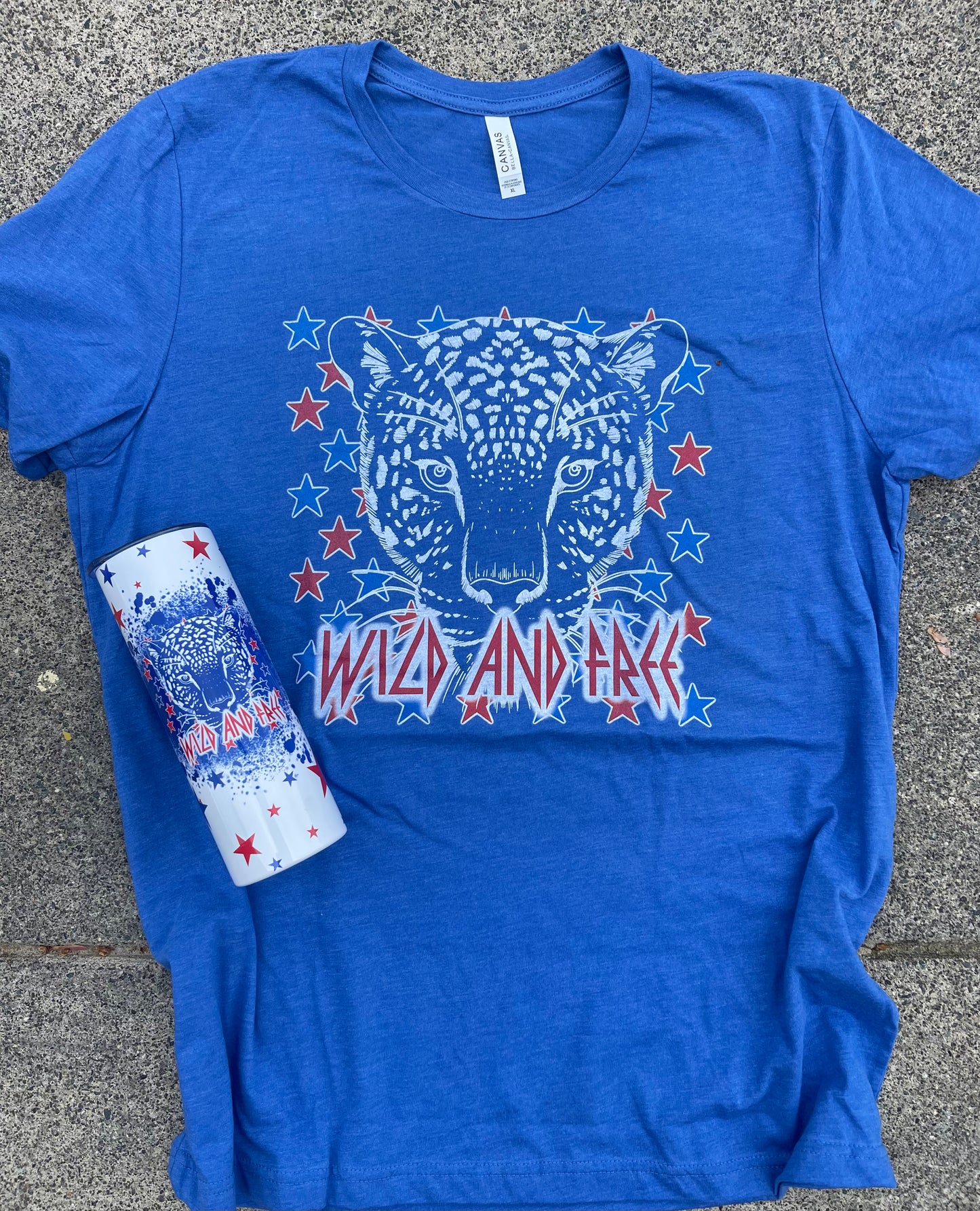 Wild And Free Graphic Tee & Tumbler