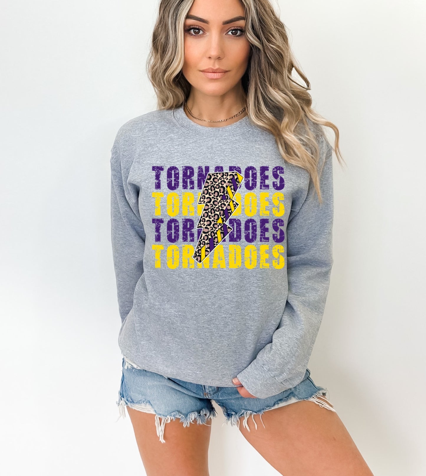 Tornadoes Lightning Bolt Graphic Tee