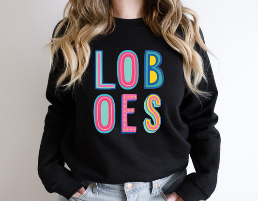 Lobes Colorful Graphic Tee