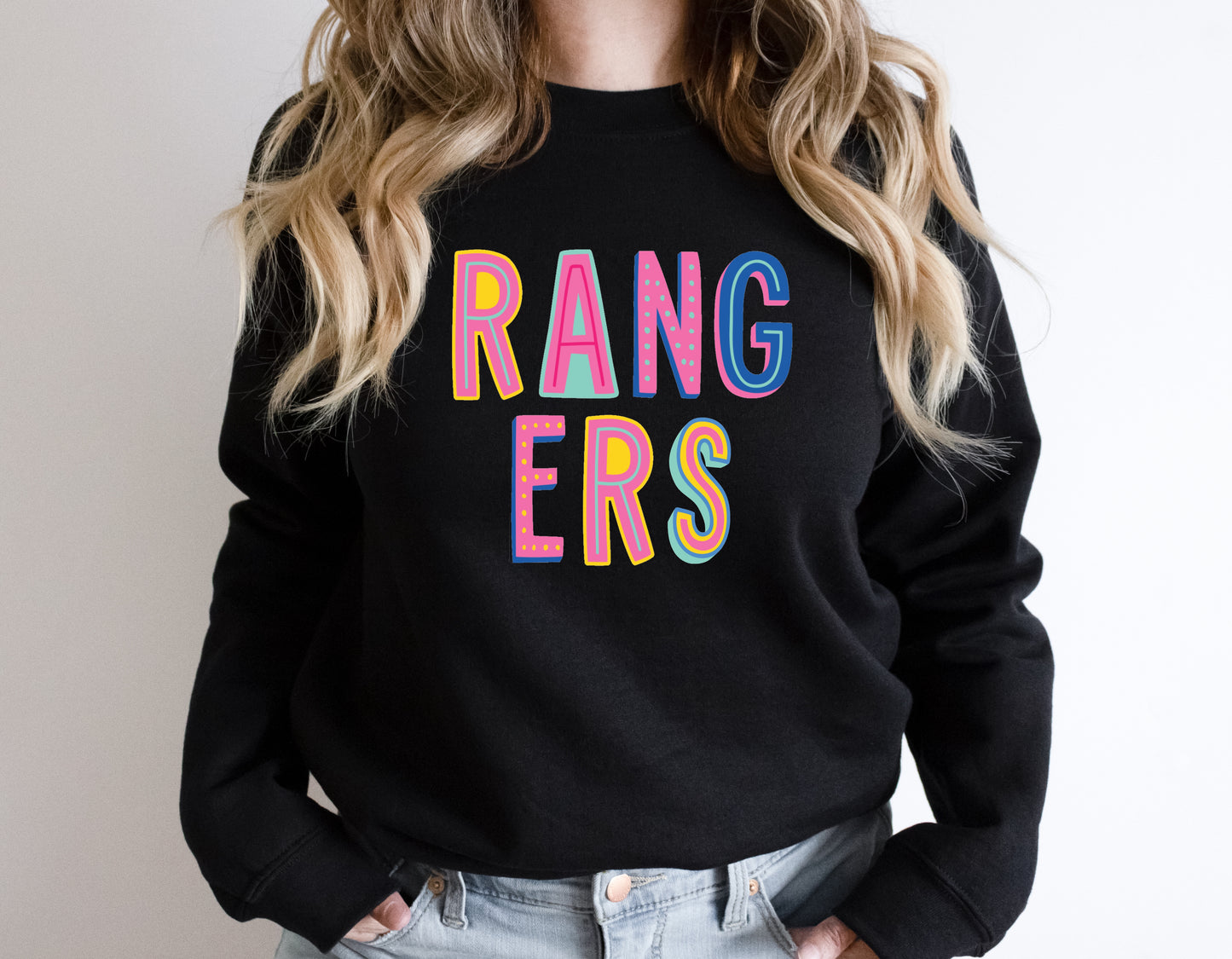 Rangers Colorful Graphic Tee