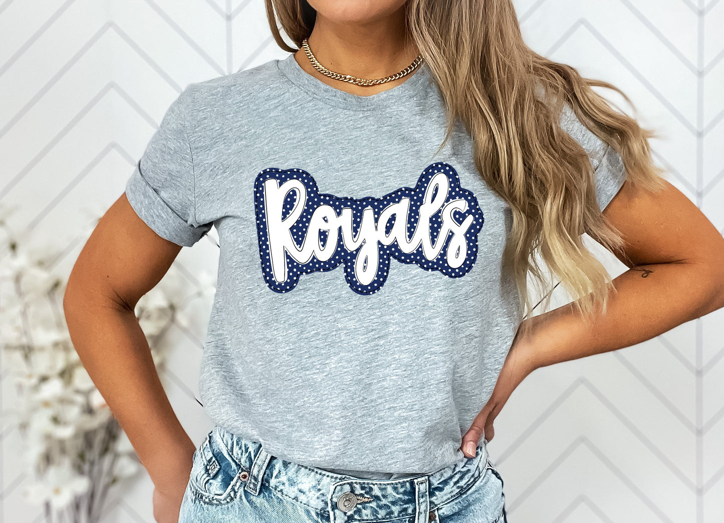 Royals Faux Applique