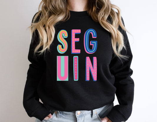 Seguin Colorful Graphic Tee