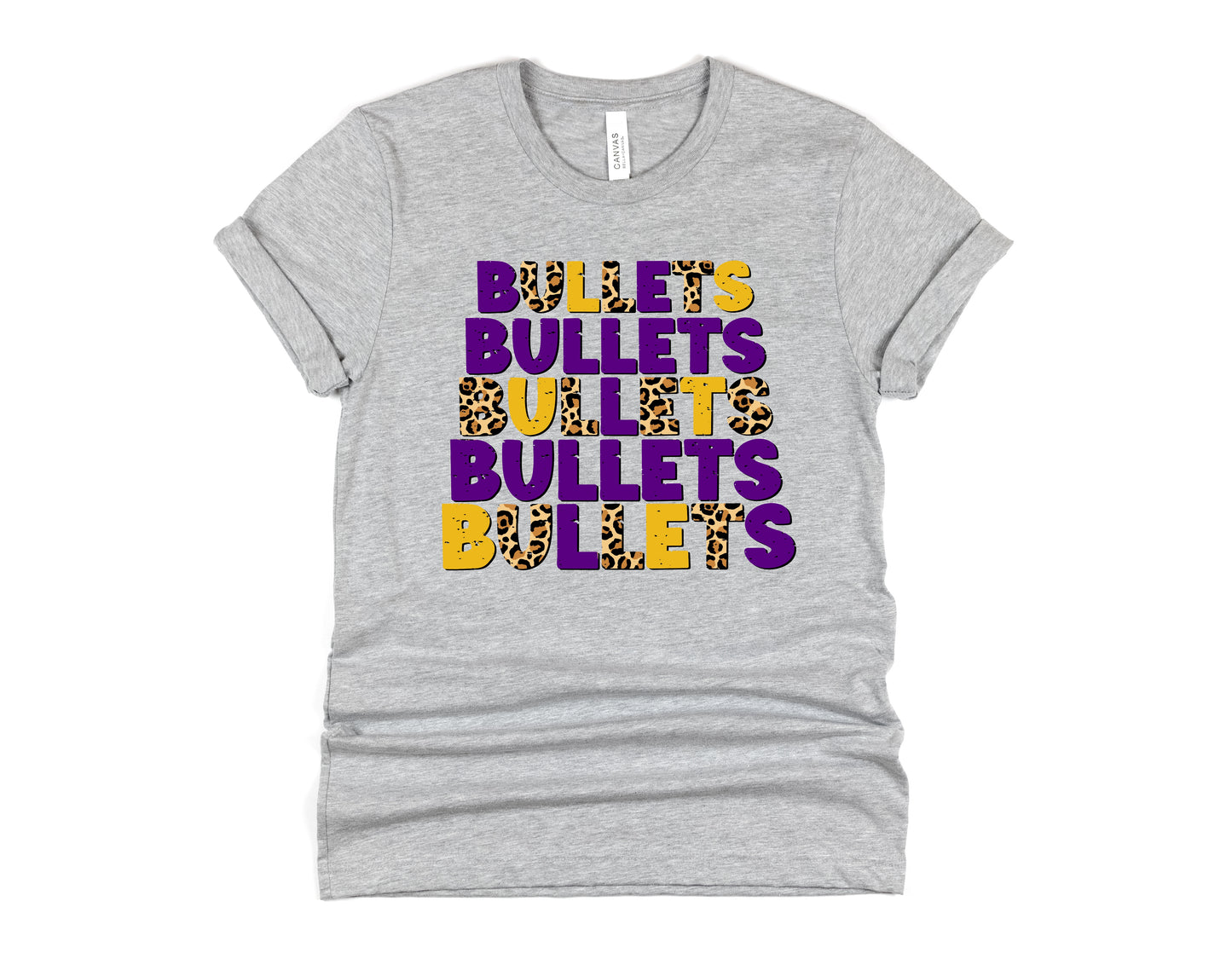 Bullets Stacked Repeating Graphic Tee