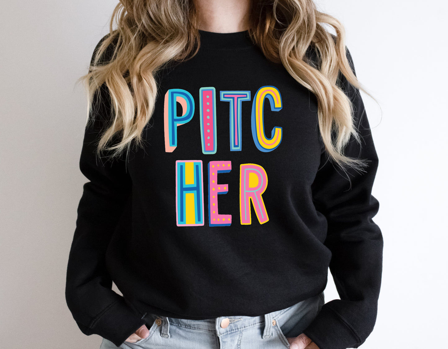 Pitcher Colorful Graphic Tee