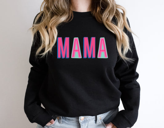 Mama Colorful Graphic Tee