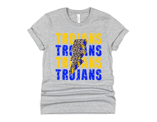 Trojans Lightning Bolt Graphic Tee