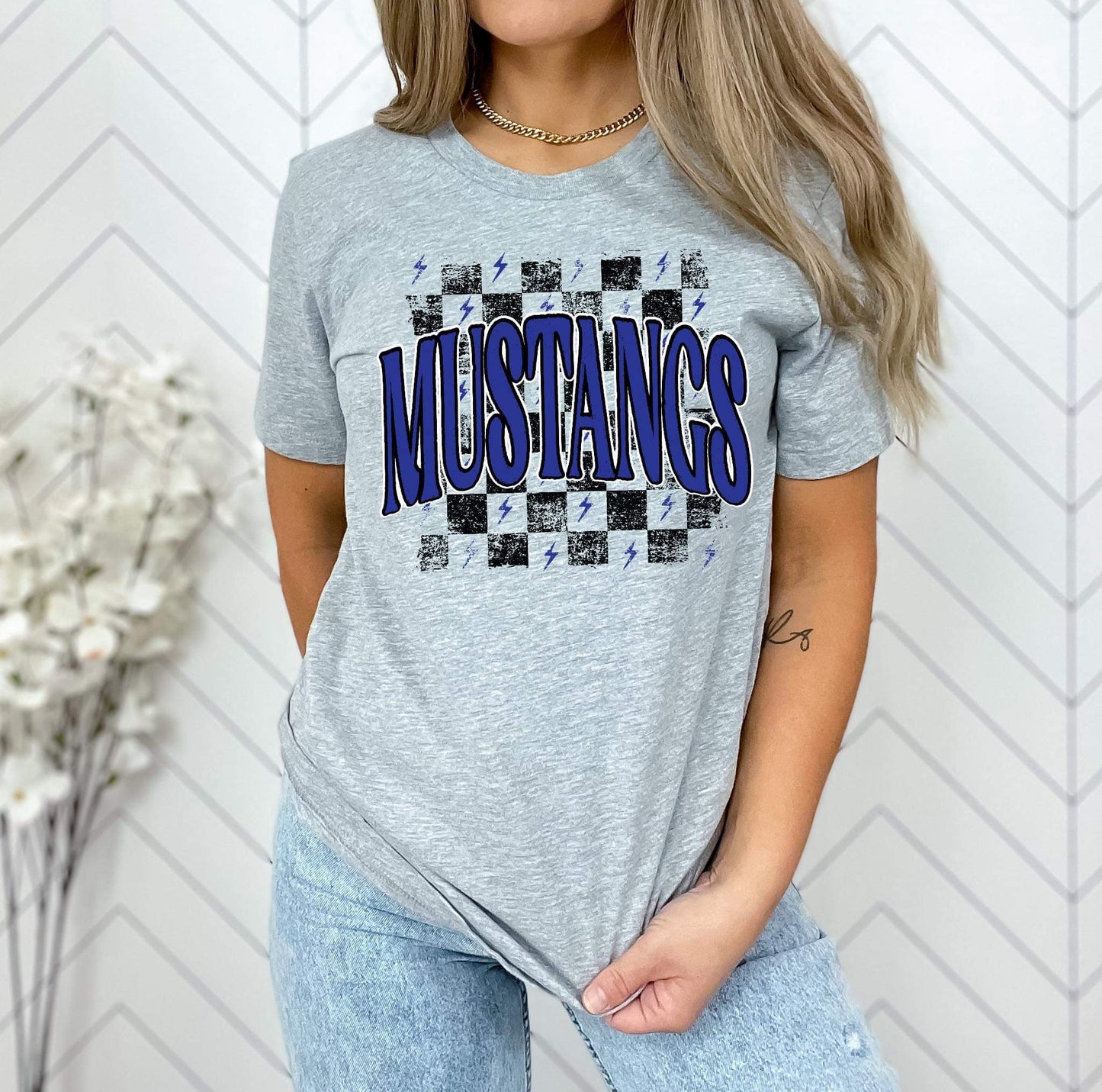 Mustangs Retro Graphic Tee