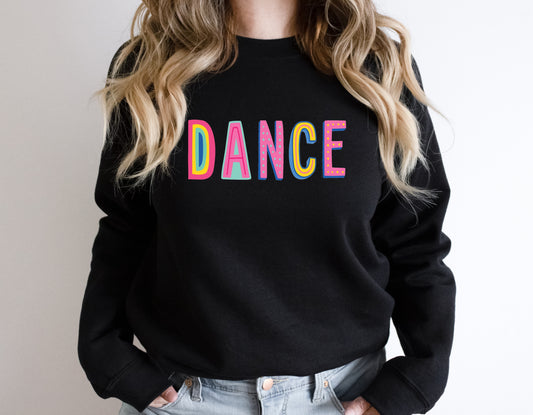 Dance Colorful Graphic Tee