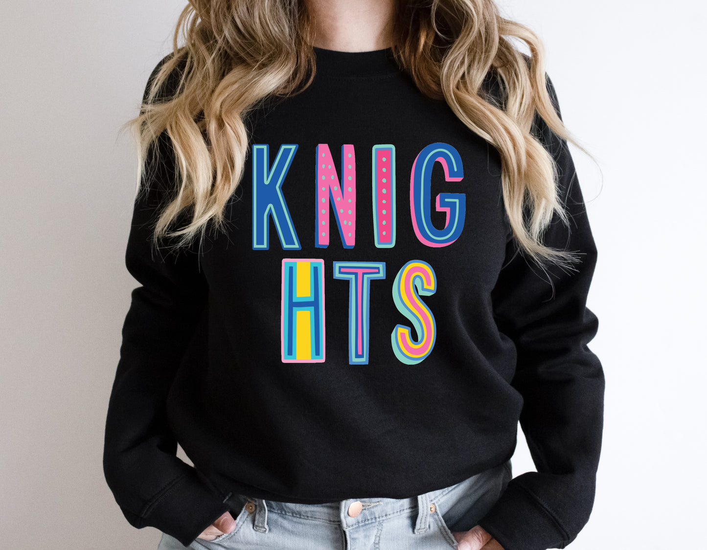 Knights Colorful Graphic Tee