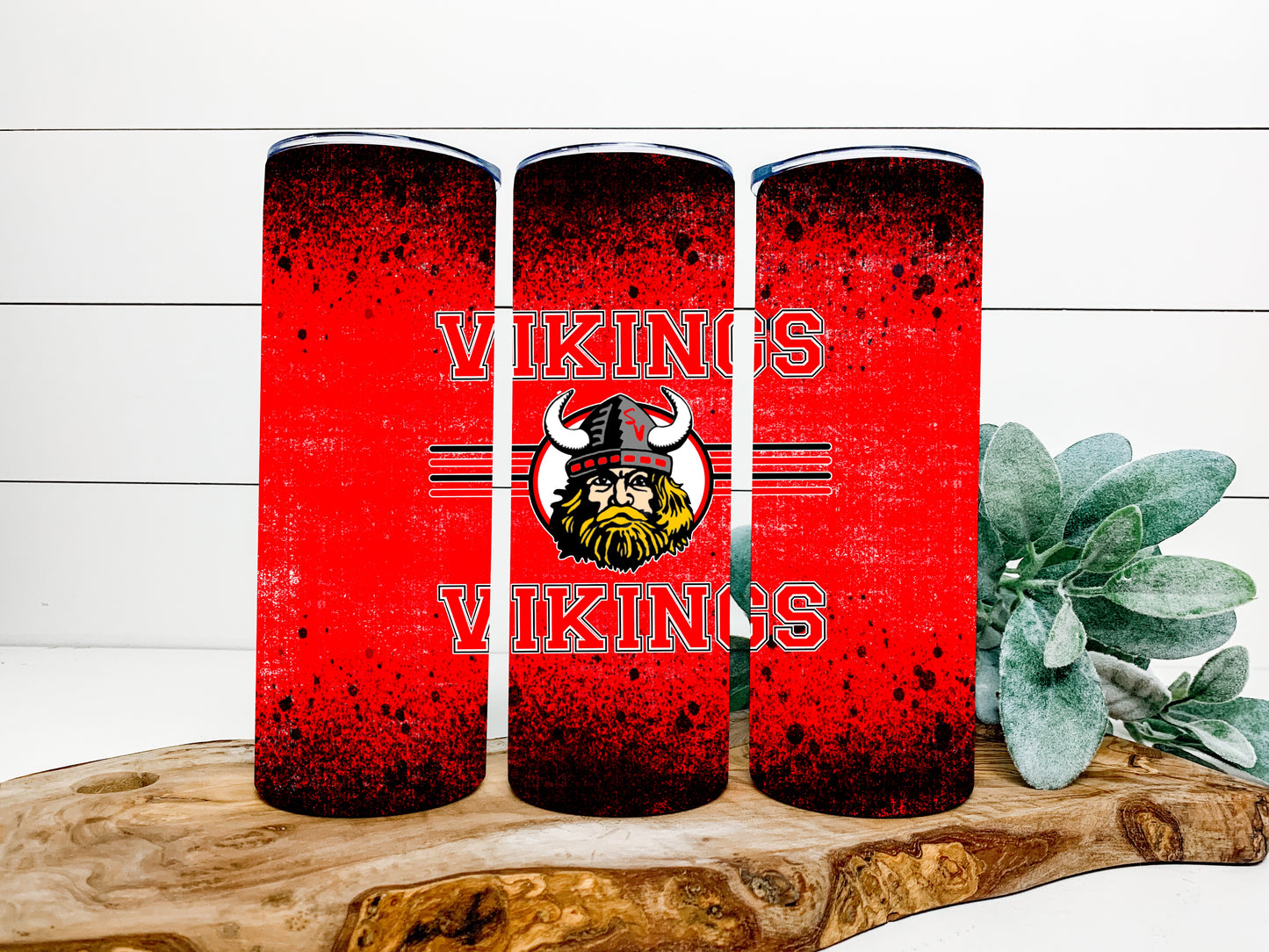 Vikings Completed 20oz Skinny Tumbler