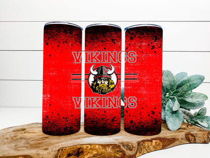 Vikings Completed 20oz Skinny Tumbler