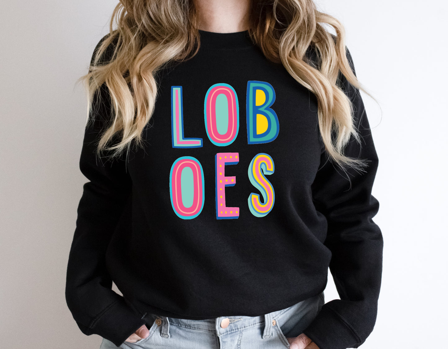 Loboes Colorful Graphic Tee