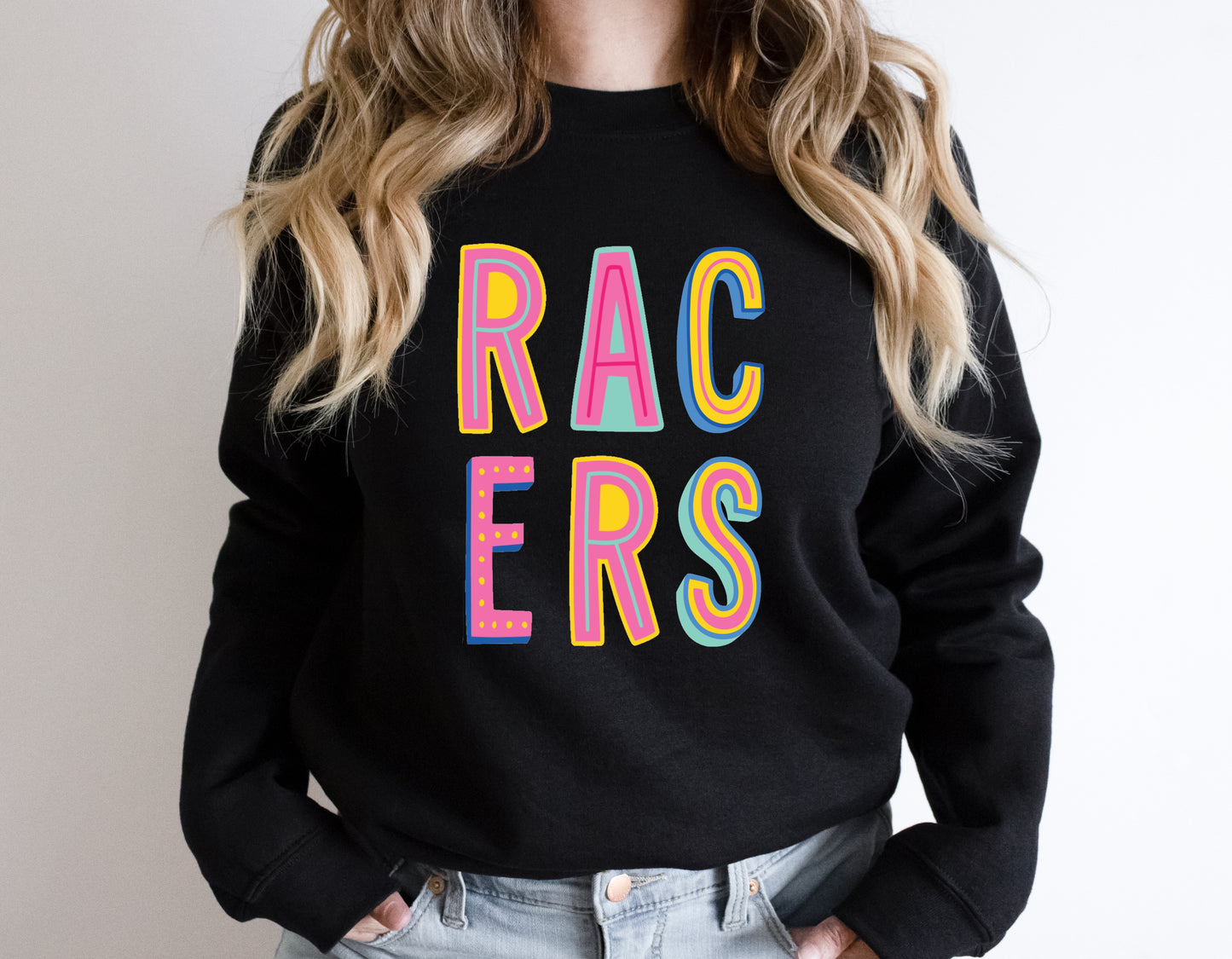 Racers Colorful Graphic Tee