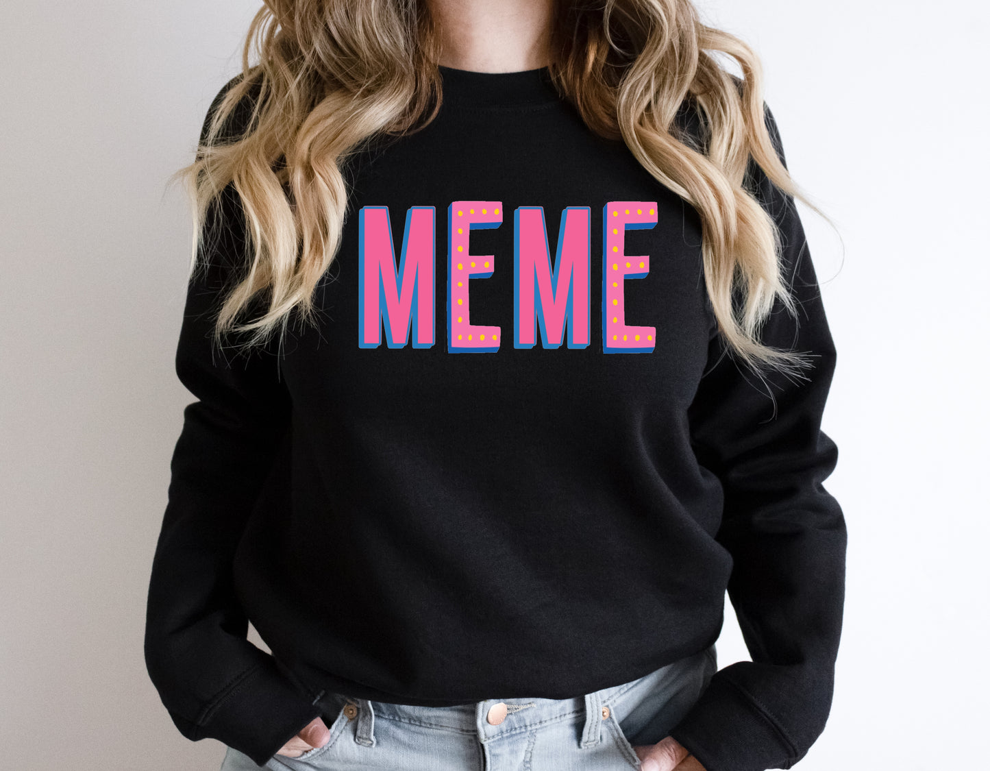 Meme Colorful Graphic Tee