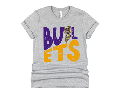 Bullets Lightning Bolt Graphic Tee